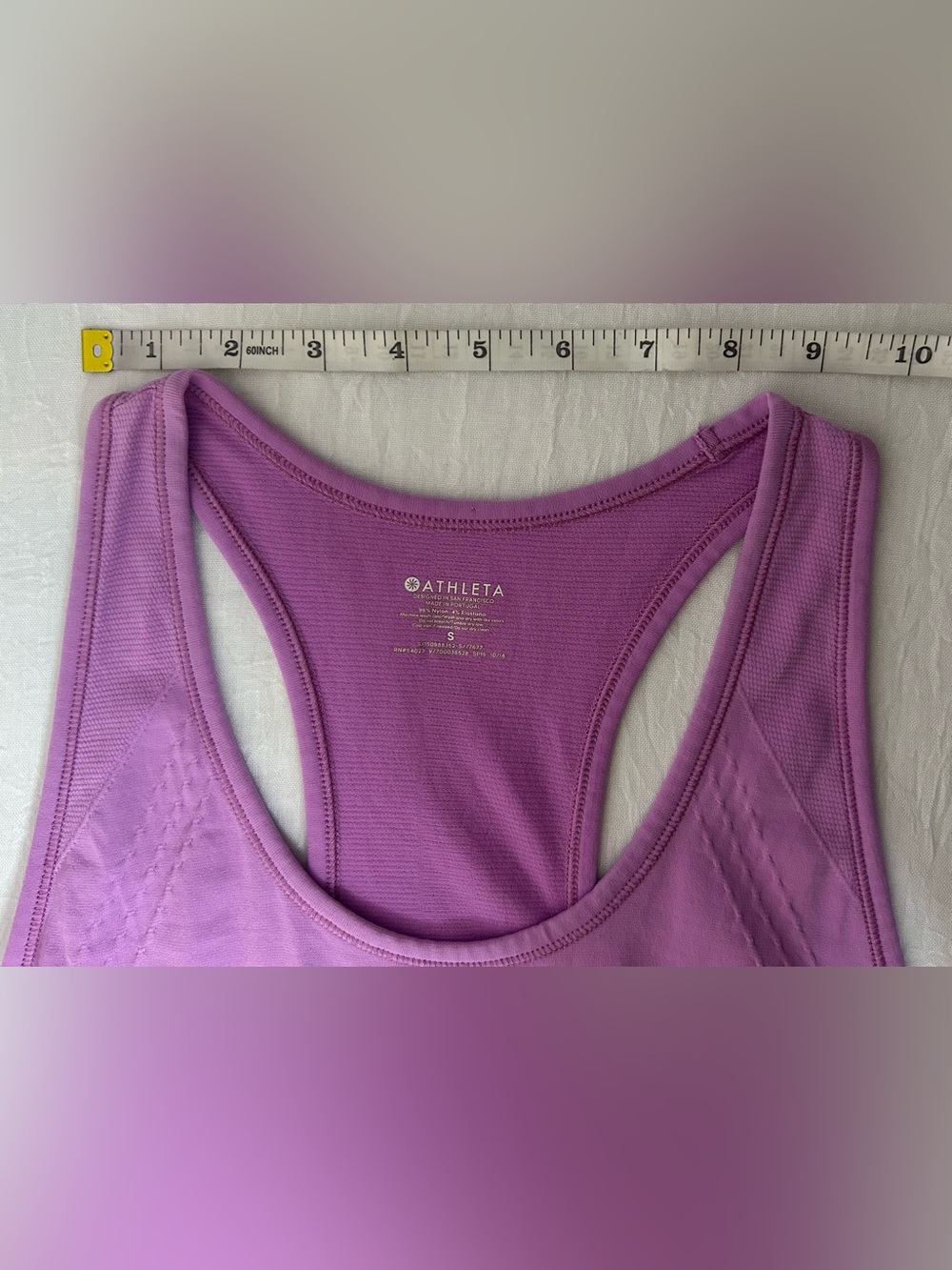 Athleta Light Purple Racerback Performance Tank - Picture 8 of 11
